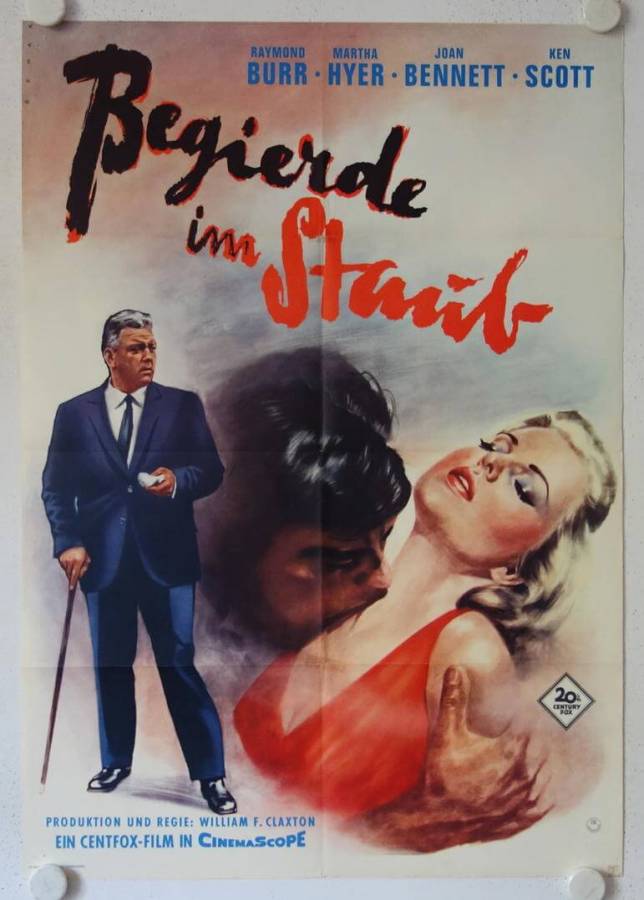 Begierde im Staub originales deutsches Filmplakat